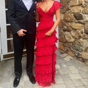 Red Formal Dress NEVER WORN!!